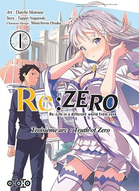 Couverture de l'album Re : Zero - Troisième Arc