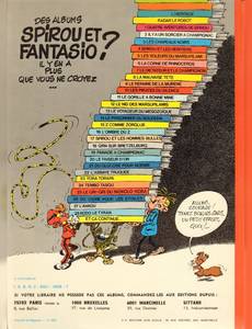 Aperçu 2 de l'album Spirou et Fantasio tome 6 - La Corne de Rhinocéros