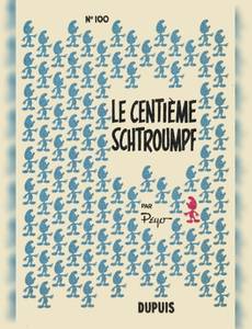 Couverture de l'album Le centième schtroumpf