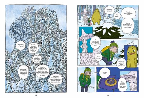 Aperçu de l'album Eevi et les esprits du Nord tome 1 - Un hiver sans fin