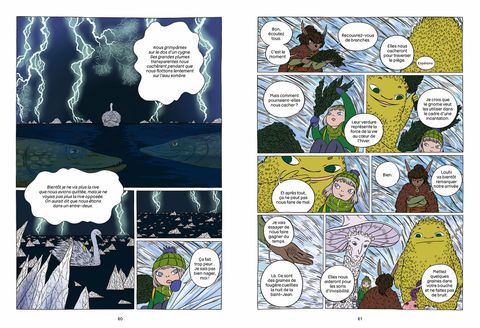 Aperçu de l'album Eevi et les esprits du Nord tome 1 - Un hiver sans fin