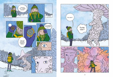 Aperçu de l'album Eevi et les esprits du Nord tome 1 - Un hiver sans fin