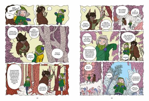 Aperçu de l'album Eevi et les esprits du Nord tome 1 - Un hiver sans fin