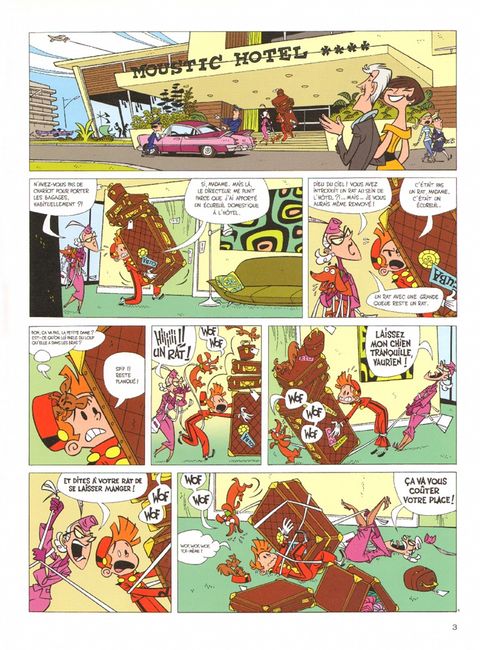 Aperçu de l'album Spirou et Fantasio (Une aventure de... par...) tome 6 - Panique en Atlantique