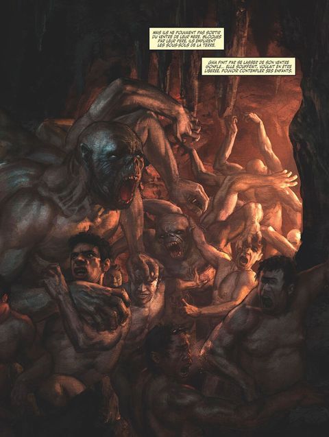 Aperçu de l'album La Sagesse des Mythes tome 10 - La naissance des Dieux