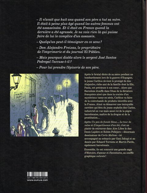 Aperçu de l'album Barcelona, âme noire