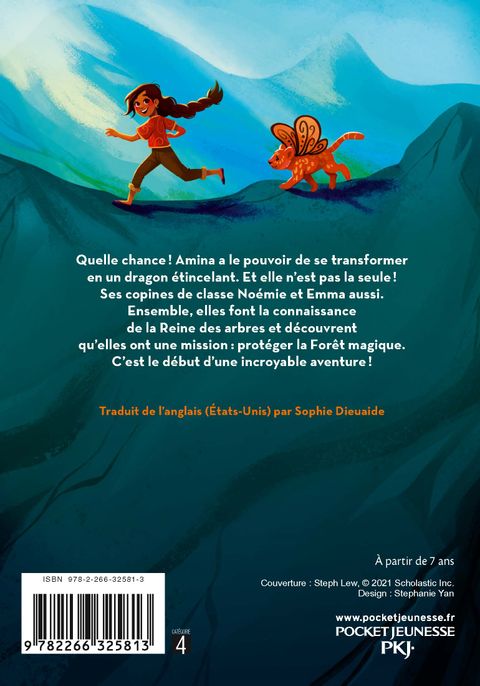 Aperçu de l'album Dragon girls  tome 1 - Amina le dragon d'or 