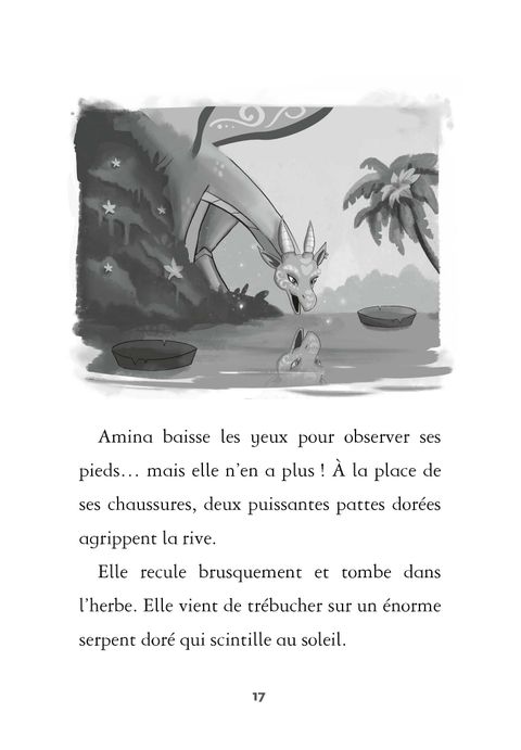 Aperçu de l'album Dragon girls  tome 1 - Amina le dragon d'or 