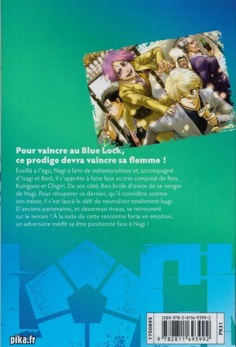 Aperçu de l'album Blue Lock - Episode Nagi tome 4