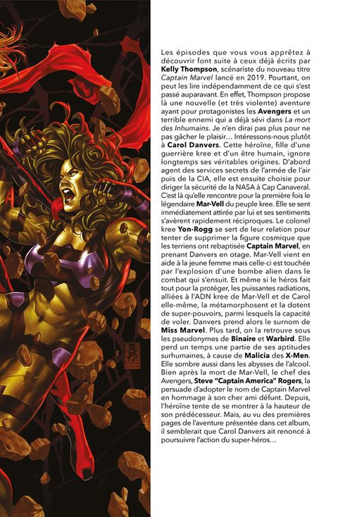 Aperçu de l'album Captain Marvel tome 3 - Le dernier Avenger