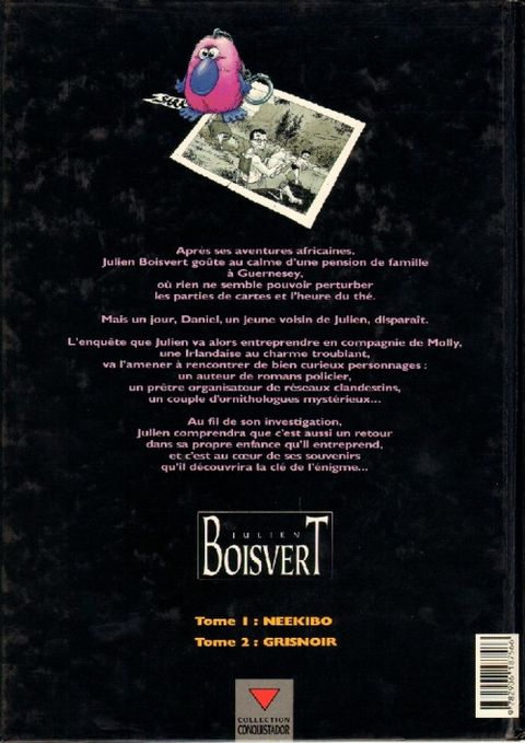 Aperçu de l'album Julien Boisvert tome 2 - Grisnoir