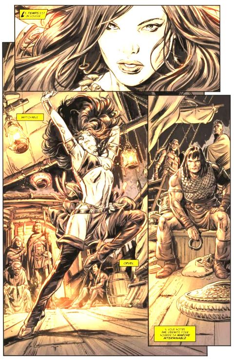 Aperçu de l'album Conan le Barbare tome 2 - Trois fois Marqué au Sceau de la Mort