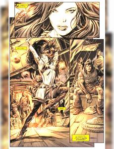 Aperçu 3 de l'album Conan le Barbare tome 2 - Trois fois Marqué au Sceau de la Mort