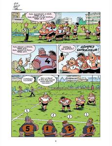 Aperçu 3 de l'album Les Rugbymen tome 22 - Dans le premier quart d'heure, on joue 20 mn à fond !