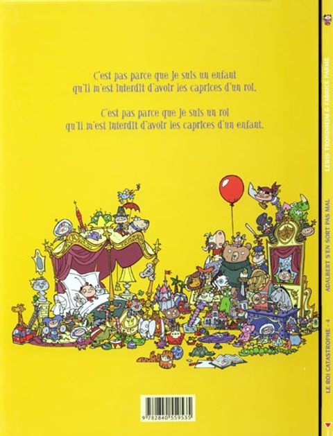 Aperçu de l'album Le Roi Catastrophe tome 4 - Adalbert s'en Sort pas Mal