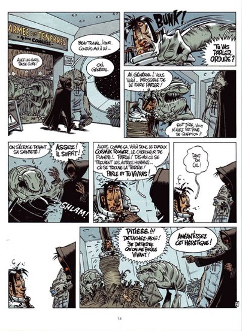Aperçu de l'album Cosmik Roger tome 3 - Cosmik Roger Contre le Général Gore
