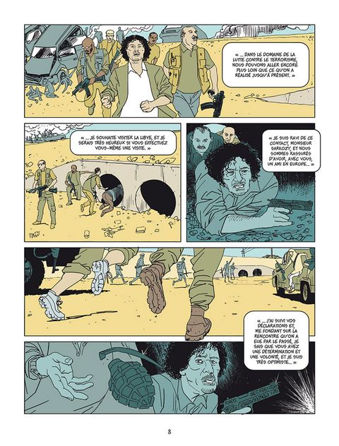 Aperçu de l'album Sarkozy - Kadhafi - des Billets et des Bombes