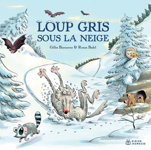 Couverture de l'album Loup gris sous la neige