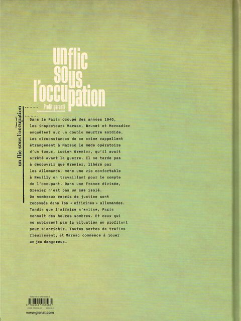 Aperçu de l'album Un flic sous l'Occupation tome 1