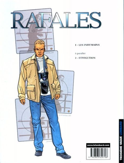 Aperçu de l'album Rafales tome 1 - Les Inhumains