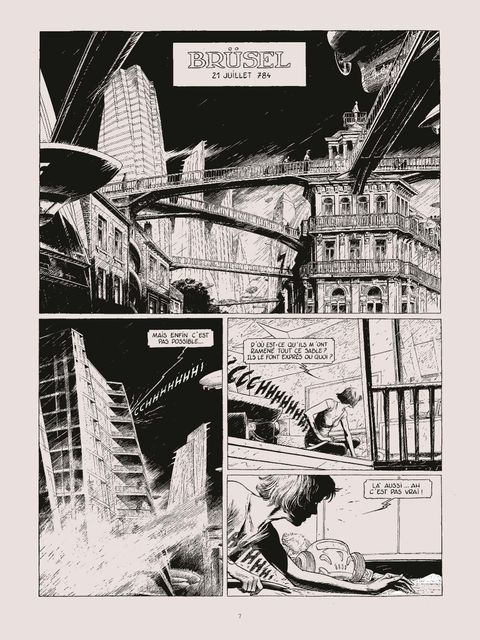 Aperçu de l'album Les Cités Obscures tome 10 - La theorie du grain de sable 1/2