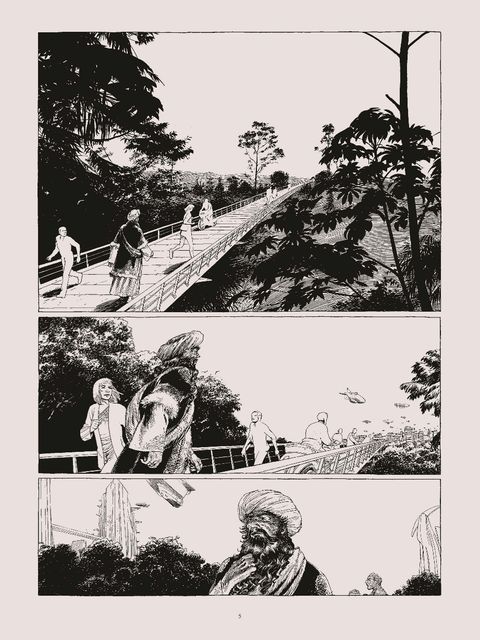 Aperçu de l'album Les Cités Obscures tome 10 - La theorie du grain de sable 1/2