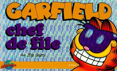 Couverture de l'album Garfield chef de file