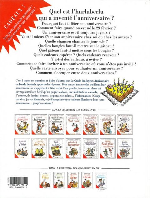 Aperçu de l'album Le Guide en BD tome 14 - Le Guide du Joyeux Anniversaire