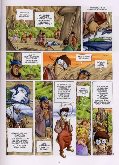 Aperçu de l'album Le Grimoire de Féerie tome 1 - Le Secret du Bagueer