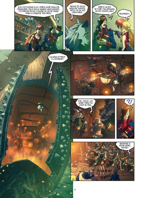 Aperçu de l'album Azur tome 4 - La Reine Blanche