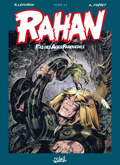Couverture de l'album Rahan - Fils des âges farouches (nouvelle édition)
