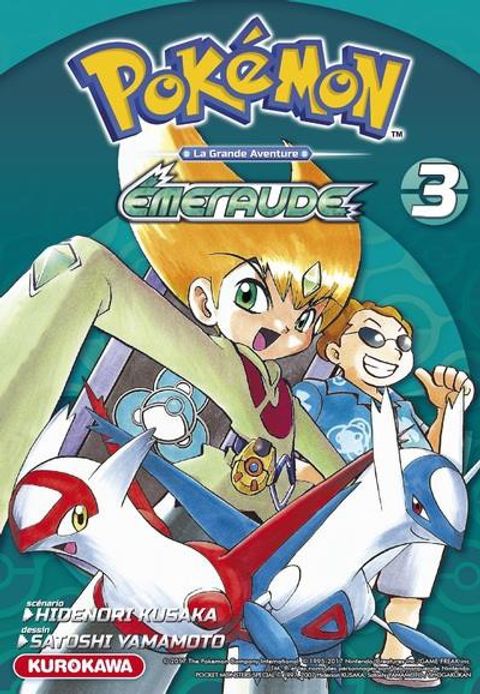 Couverture de l'album Pokémon - La Grande Aventure - Rouge Feu, Vert Feuille et Émeraude 