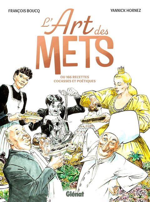 Couverture de l'album ou 166 recettes cocasses et poétiques