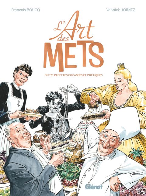 Couverture de l'album ou 166 recettes cocasses et poétiques
