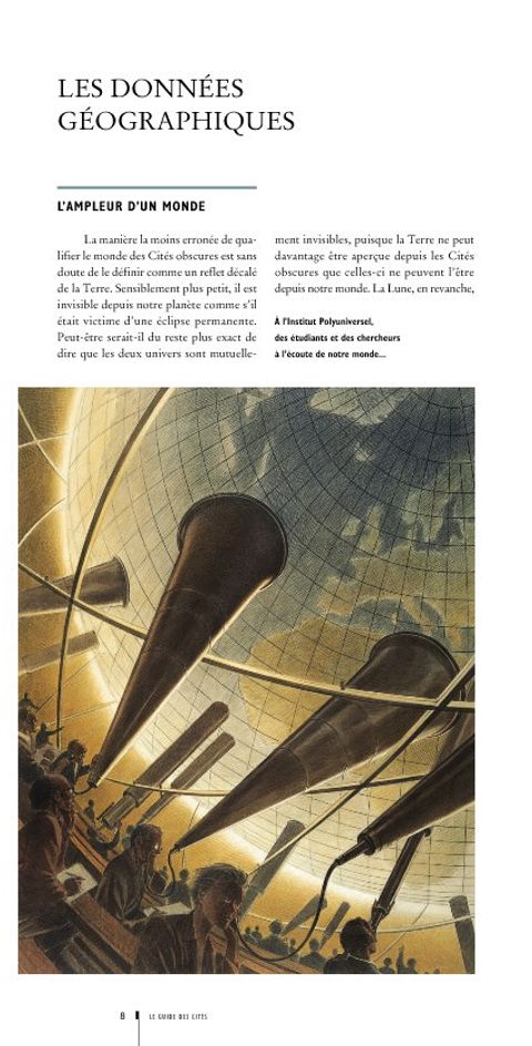 Aperçu de l'album Les Cités Obscures - Hors série tome 1996 - Le Guide des Cités