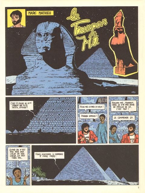 Aperçu de l'album Une aventure de Marc Mathieu tome 1