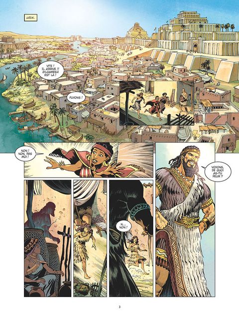 Aperçu de l'album La Sagesse des Mythes tome 22 - Gilgamesh - 1/3 - Les Frères Ennemis