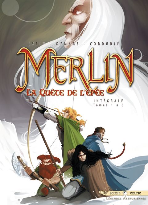 Couverture de l'album Merlin la Quête de l'Epée