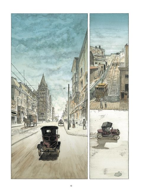 Aperçu de l'album A la poursuite de Jack Gilet - histoire complète tome 1