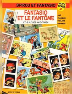 Couverture de l'album Fantasio et le fantôme (et 4 autres aventures)