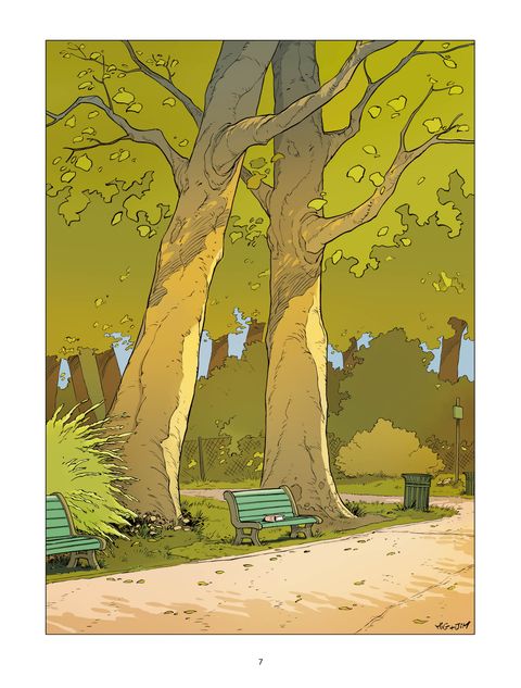 Aperçu de l'album Un Petit Livre Oublié sur un Banc tome 1