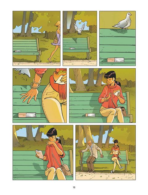 Aperçu de l'album Un Petit Livre Oublié sur un Banc tome 1