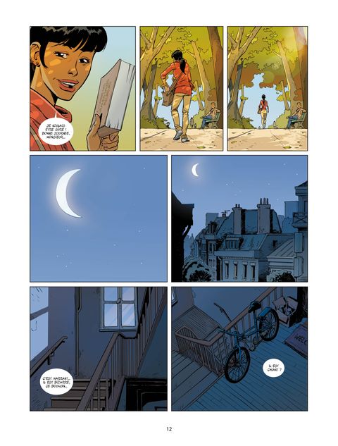 Aperçu de l'album Un Petit Livre Oublié sur un Banc tome 1
