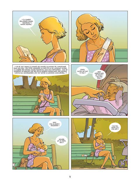 Aperçu de l'album Un Petit Livre Oublié sur un Banc tome 1