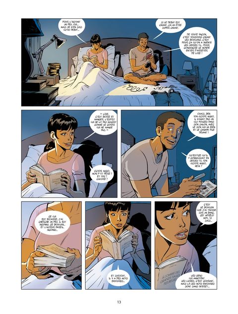 Aperçu de l'album Un Petit Livre Oublié sur un Banc tome 1