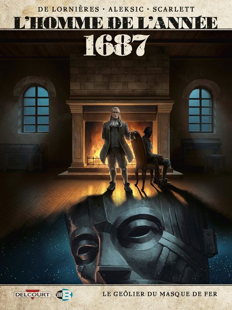 Couverture de l'album 1687, le geôlier du masque de fer