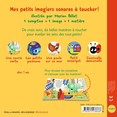 Aperçu de l'album Mes comptines à toucher  tome 1