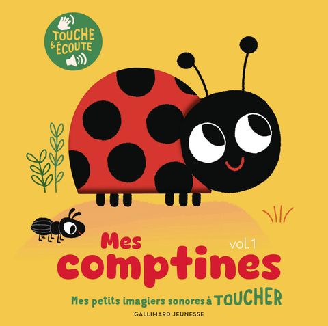 Couverture de l'album Mes comptines à toucher 