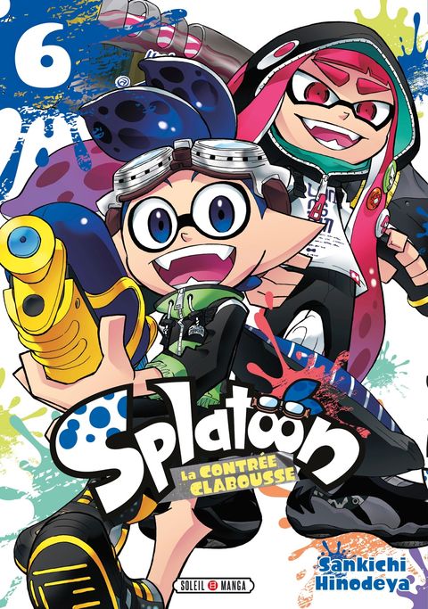 Couverture de l'album Splatoon - La contrée clabousse