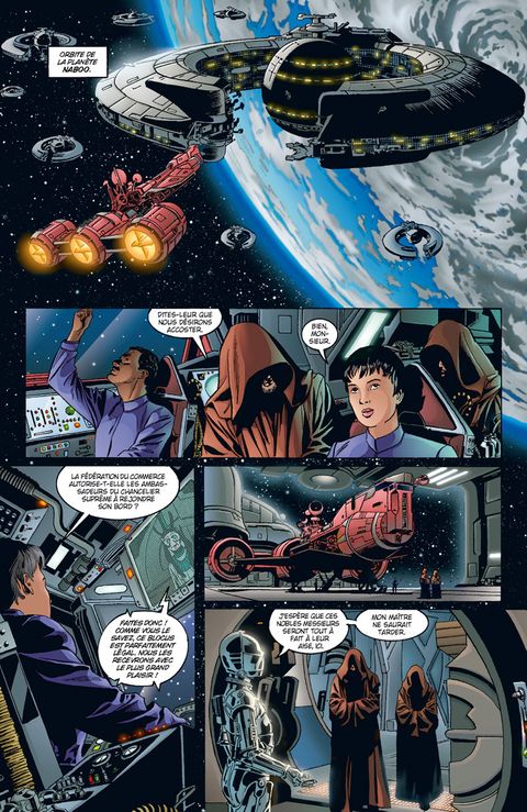 Aperçu de l'album Star Wars tome 4 - Épisode I : La Menace Fantôme